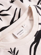 Sweater Ystad White and Black | Dedicated