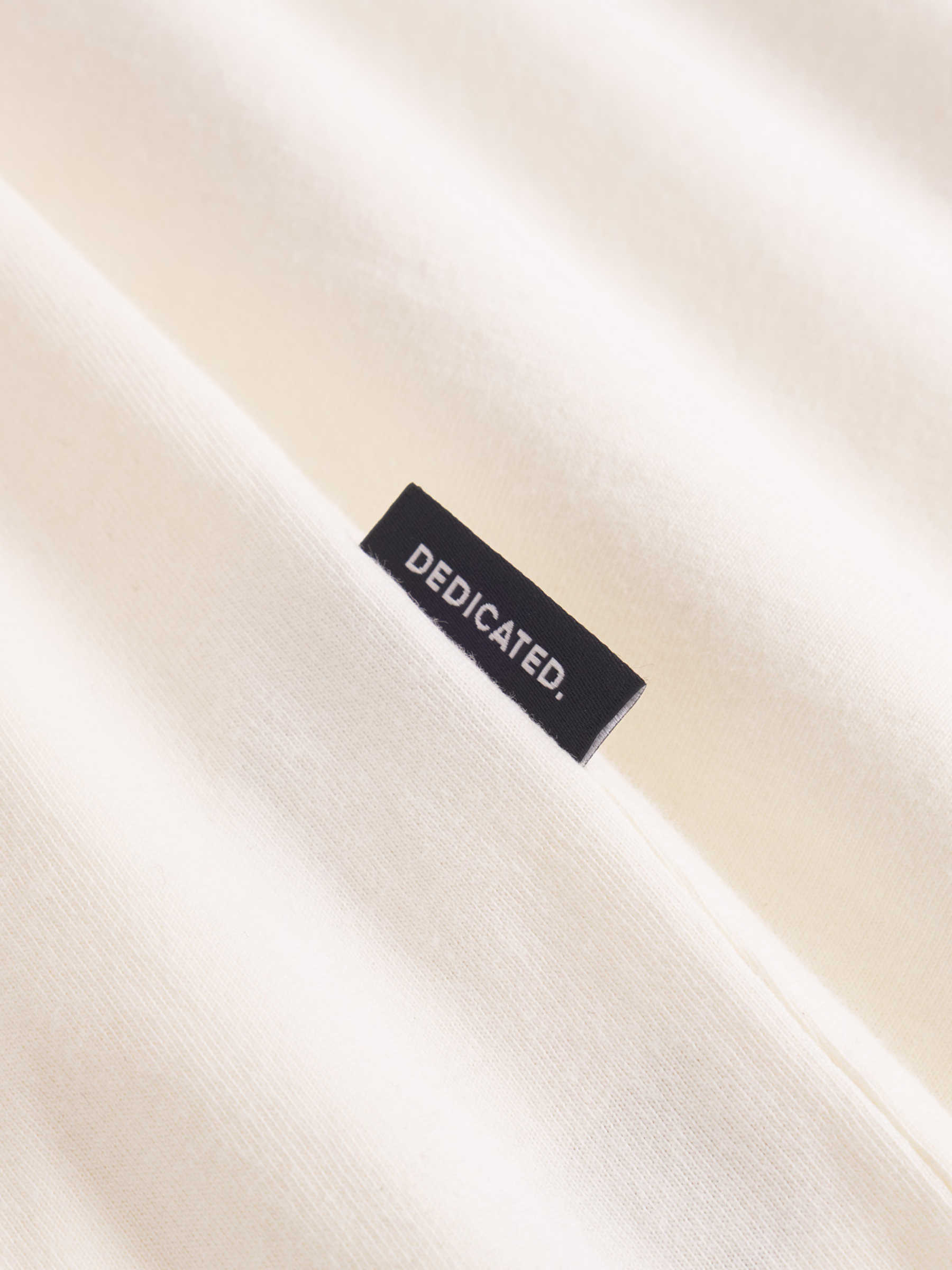 Stockholm Fallen Skier T‑Shirt – Off‑White | Dedicated