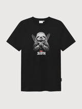 T-shirt Stockholm Sloth Black | Dedicated