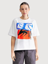 T-Shirt Vadstena with Birds | Dedicated