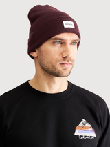 Beanie Kiruna Dunkelrot | Dedicated