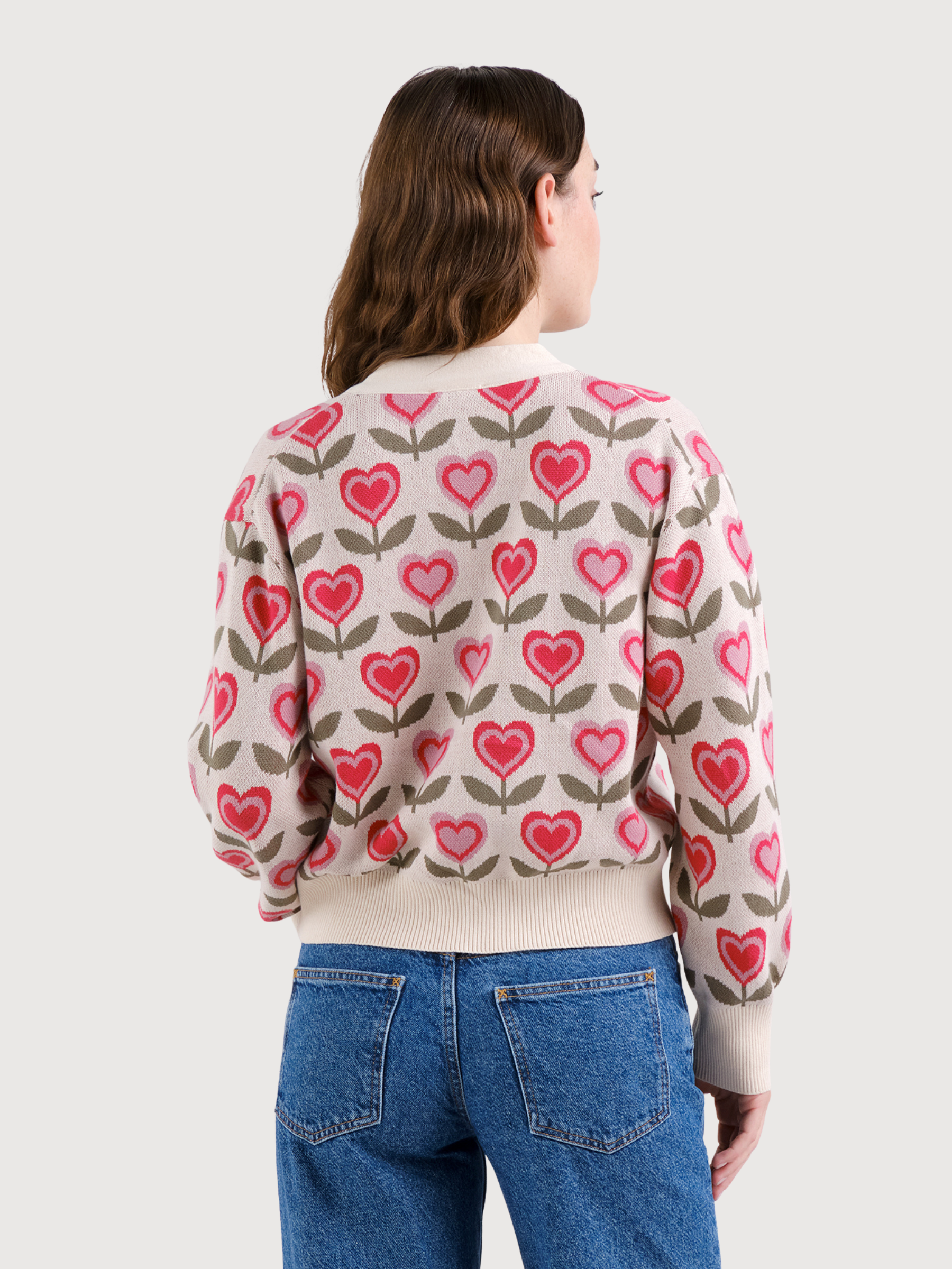 Strickjacke Kanan Hearts  Frauen| Dedicated