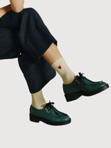 Socks Heart Red Unisex Cotton | Jutelaune