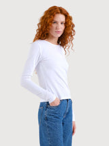 Longsleeves Salmis White | Dedicated