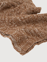Scarf Knitted Brown Unisex | Lanius