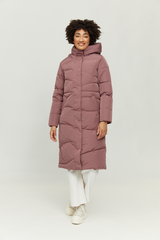 Wanda Women Coat Grape | Mazine