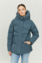 Wanda Women Jacket Steel Blue | Mazine