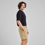 Chino Shorts Olmen Kelp Beige Uomo | Dedicated