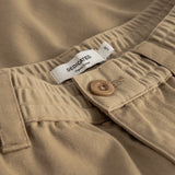 Chino Shorts Olmen Kelp Beige Uomo | Dedicated