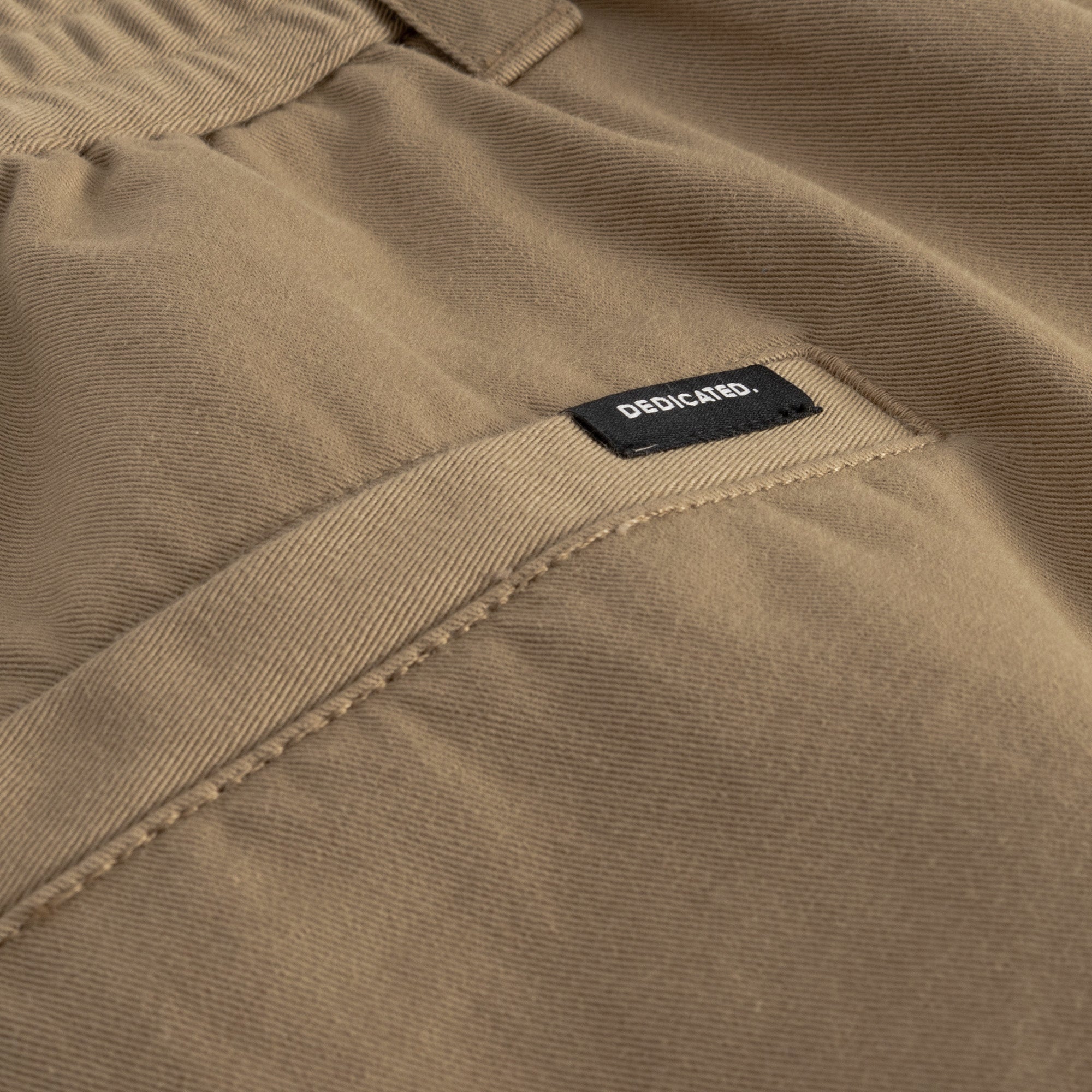 Chino Shorts Olmen Kelp Beige Uomo | Dedicated