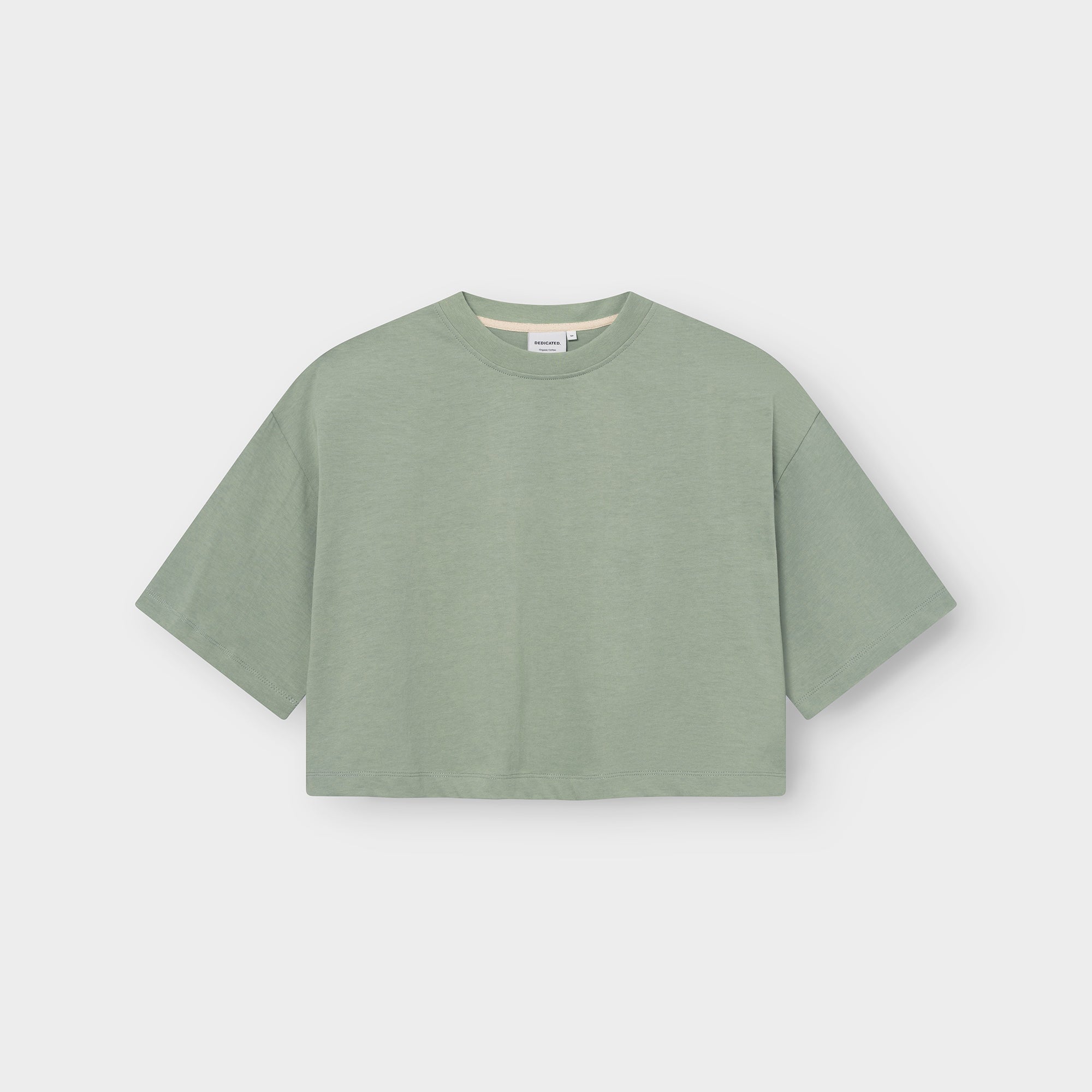 T-shirt Ljusdal Iceberg Green Cotton | Dedicated