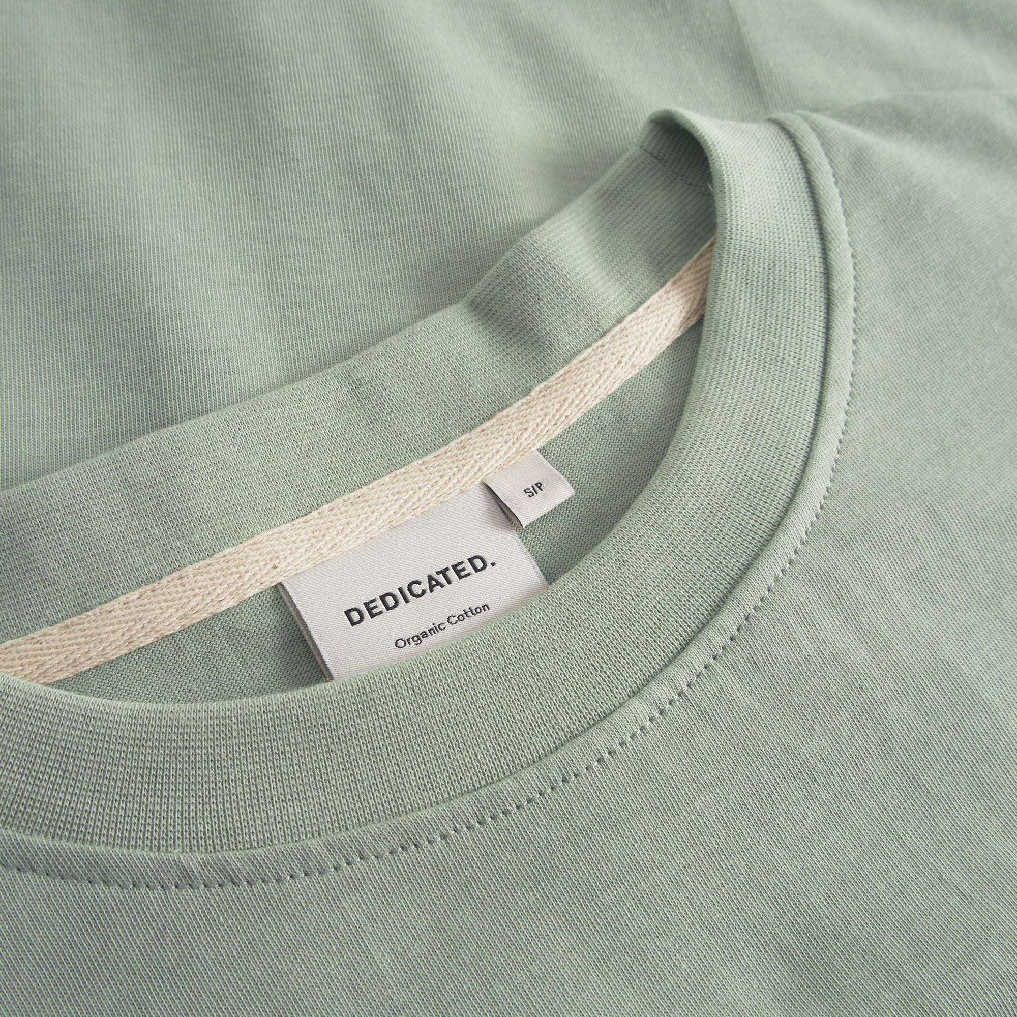 T-shirt Ljusdal Iceberg Green Cotton | Dedicated