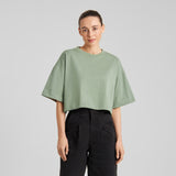 T-shirt Ljusdal Iceberg Green Cotton | Dedicated