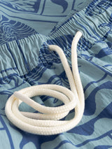 Swim Shorts Birka Ocean Squares Blue | Dedicated