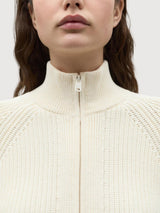 Pullover mit Reißverschluss Eli White in Organic Cotton | Ecoalf
