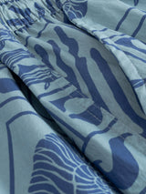 Swim Shorts Birka Ocean Squares Blue | Dedicated