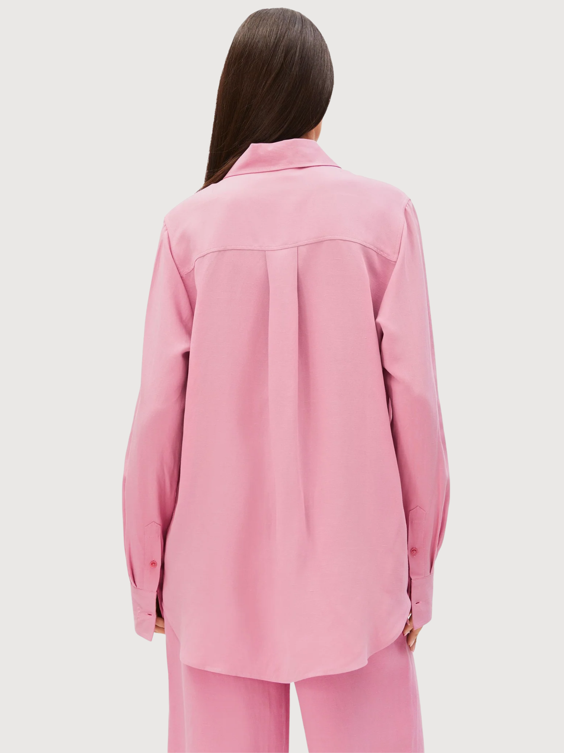 Bluse Leinen-Mix Washed Berry | Armedangels