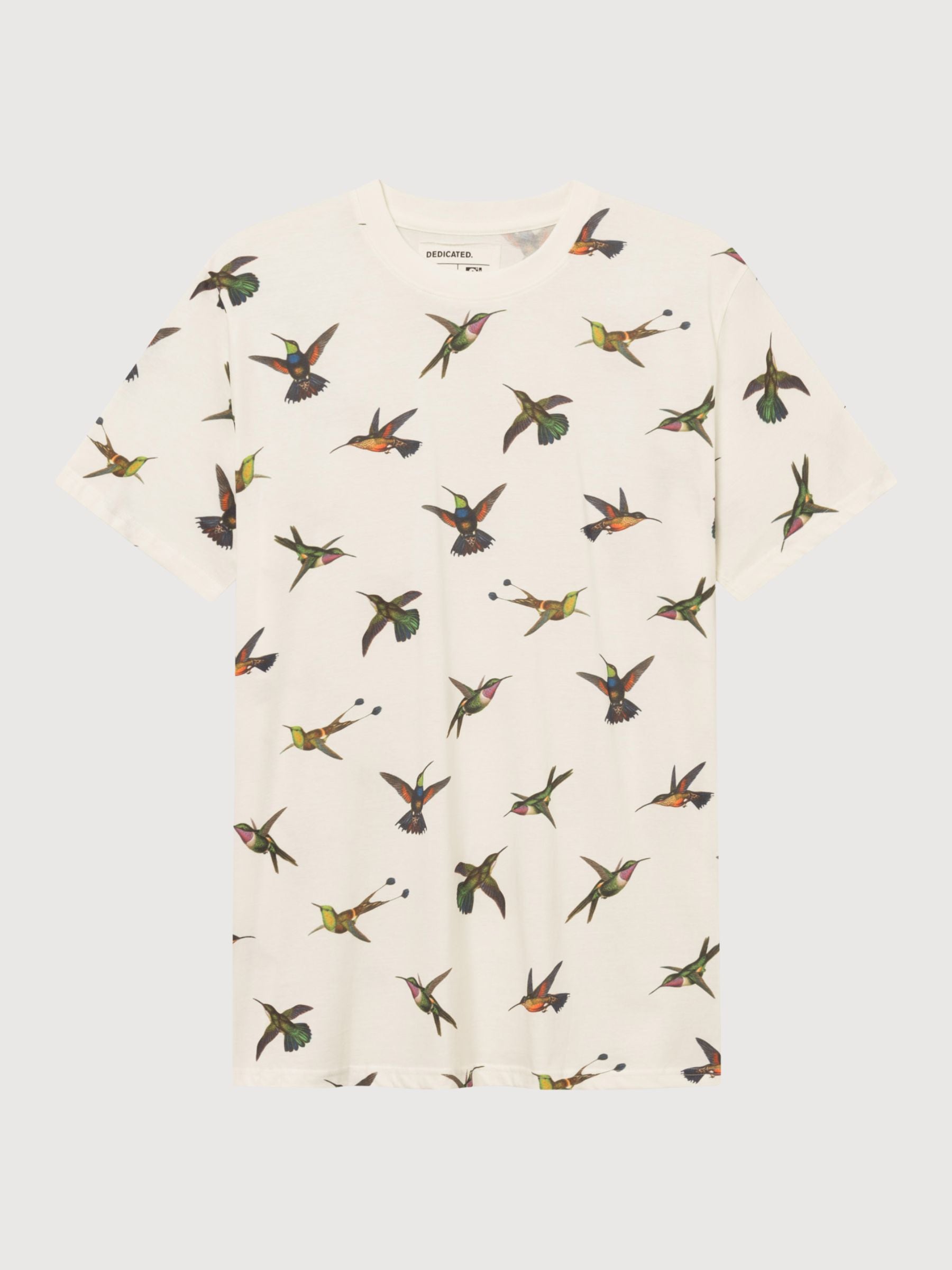 Tshirt Stockholm Hummingbirds OffWhite | Dedicated