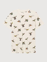 Tshirt Stockholm Hummingbirds OffWhite | Dedicated