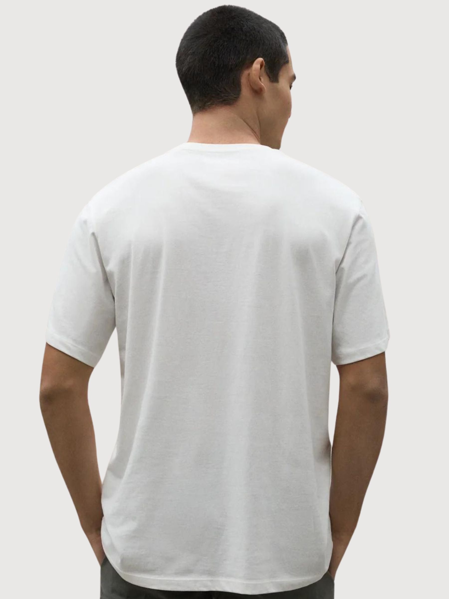 T-Shirt Samoa White in Recycled Cotton | Ecoalf