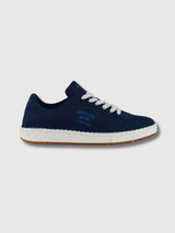Shoes No Glue "Evergreen" Blu Navy Recycled Cotton | ACBC