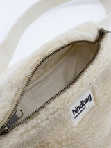 Fanny Pack Beige Fur | Hindbag