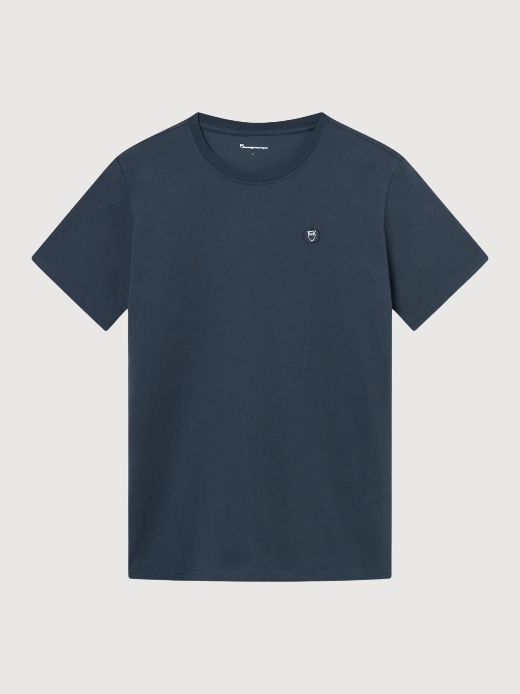 Normaler T-Shirt Man Marine Blue | Knowledge Cotton Apparel