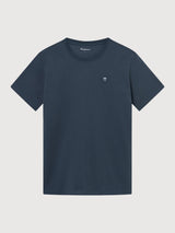 Normaler T-Shirt Man Marine Blue | Knowledge Cotton Apparel