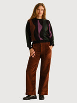 Arendal Wavy Stripe Sweater | DEDICATED