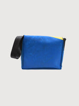 F11 LASSIE Messenger Bag Blue & Yellow | FREITAG
