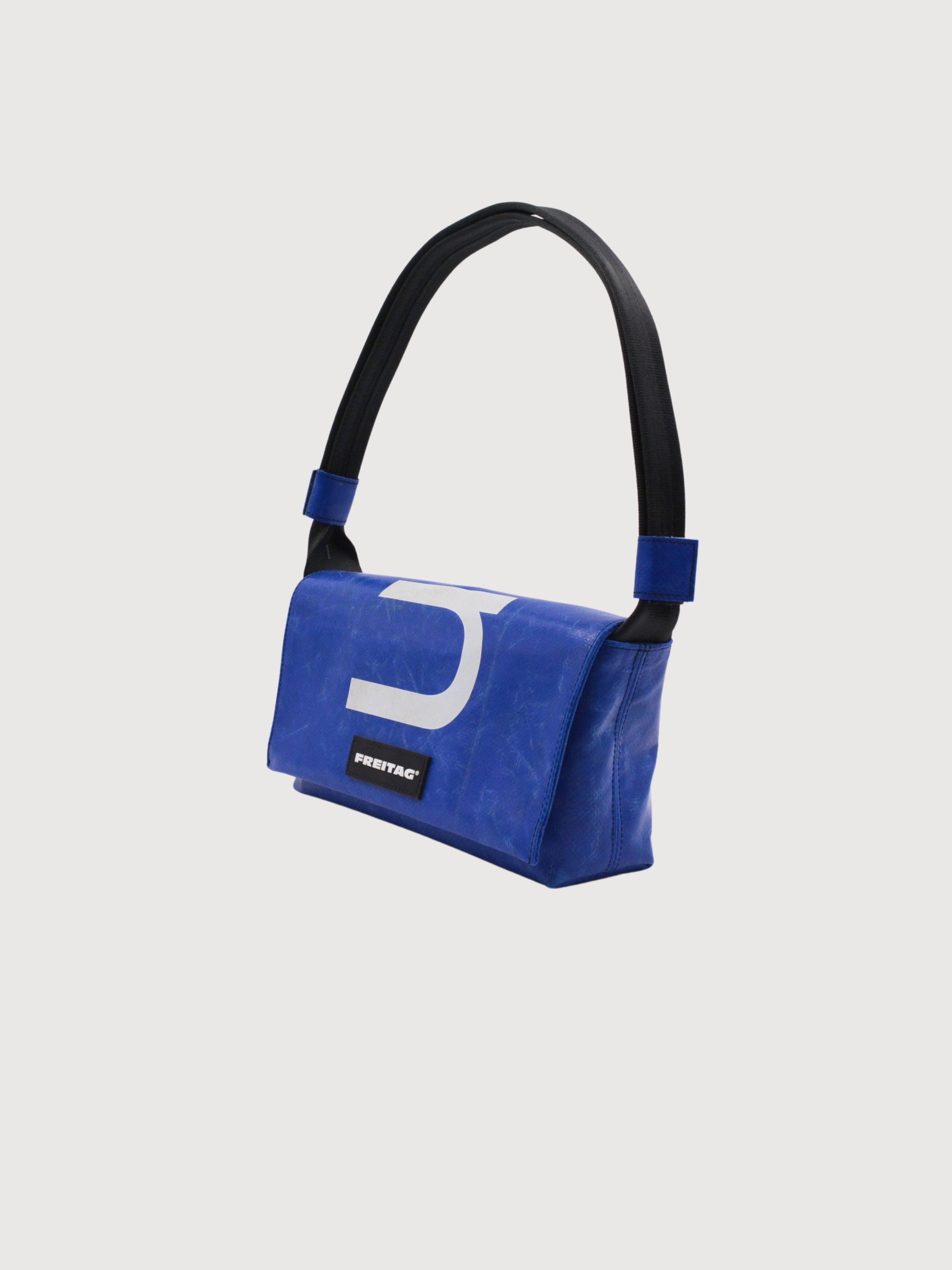 F171 LAURA Shoulder Bag White/Blue | FREITAG