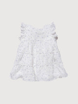 Kleid Baby Mädchen Weiß Bio-Baumwolle | People Wear Organic