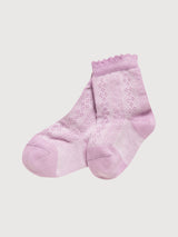 Socks Baby Girl Purple light Organic Cotton | People Wear Organic