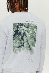 Maglione di carriola maglione grigio chiaro melange | Mazine