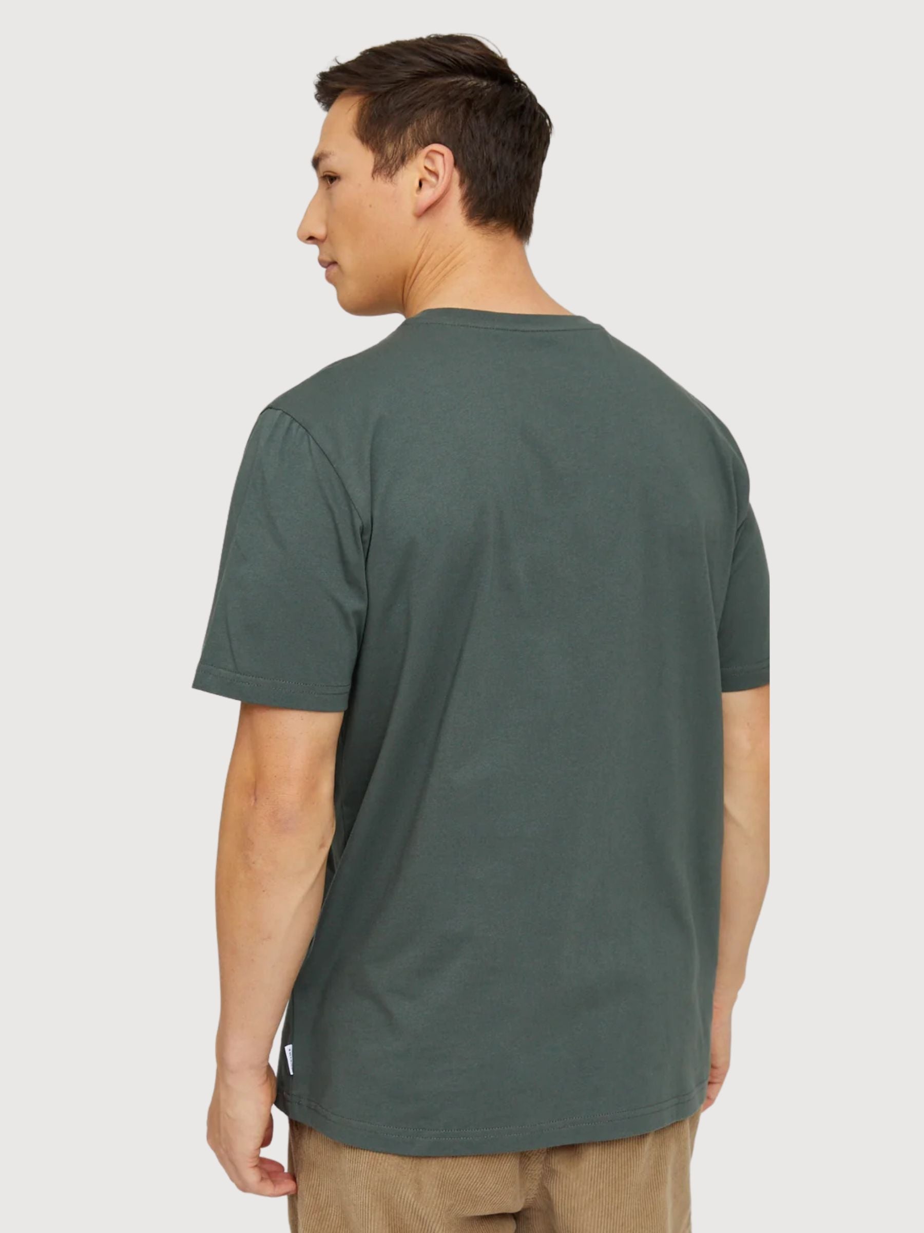 Burwood T-shirt Verde Bottiglia Uomo | Mazine 