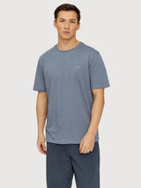 Wilkie Men T-shirt Mid Blue | Mazine