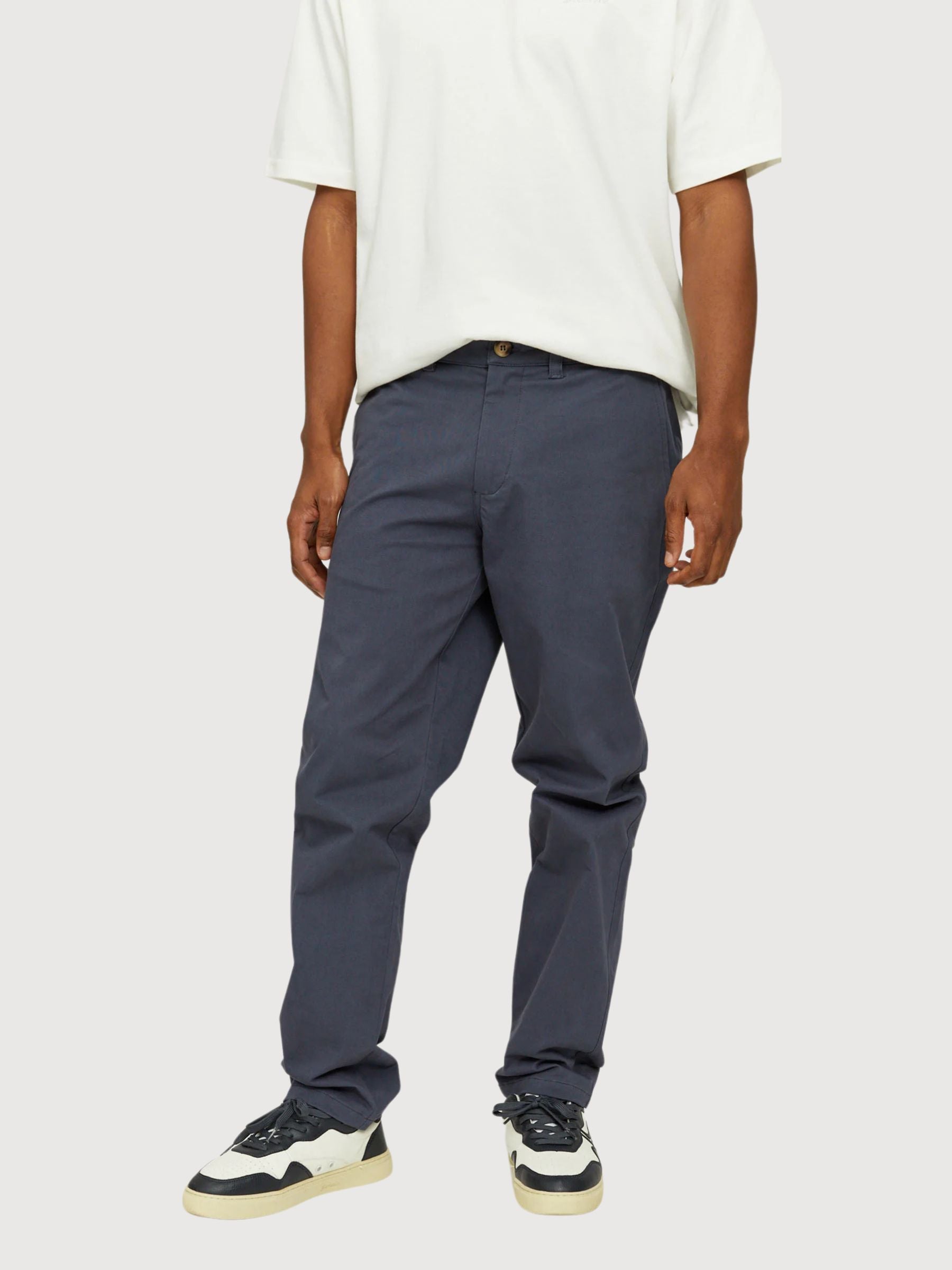 Nelson Chino Uomo Pantaloni Blue | Mazine