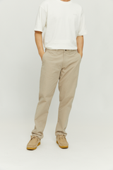 Nelson Chino Herren Beige | Mazine