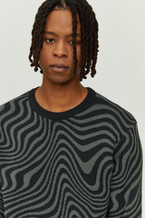 Tardun Men Jumper Black/Bottle | Mazine