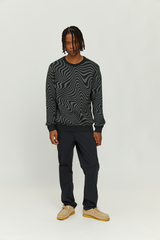 Tardun Men Jumper Black/Bottle | Mazine