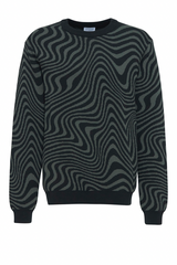 Tardun Men Jumper Black/Bottle | Mazine