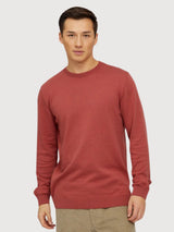 Baru Herren Pullover Mahagoni Jumper | Mazine