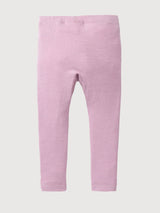 Leggings rosa rosa di Wolle-Seide!People Wear Organic