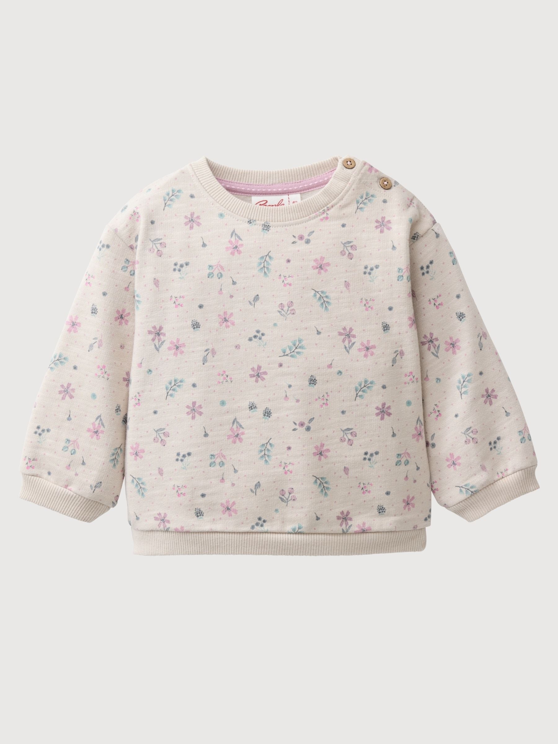 Baby bianco sudore-pullover | People Wear Organic