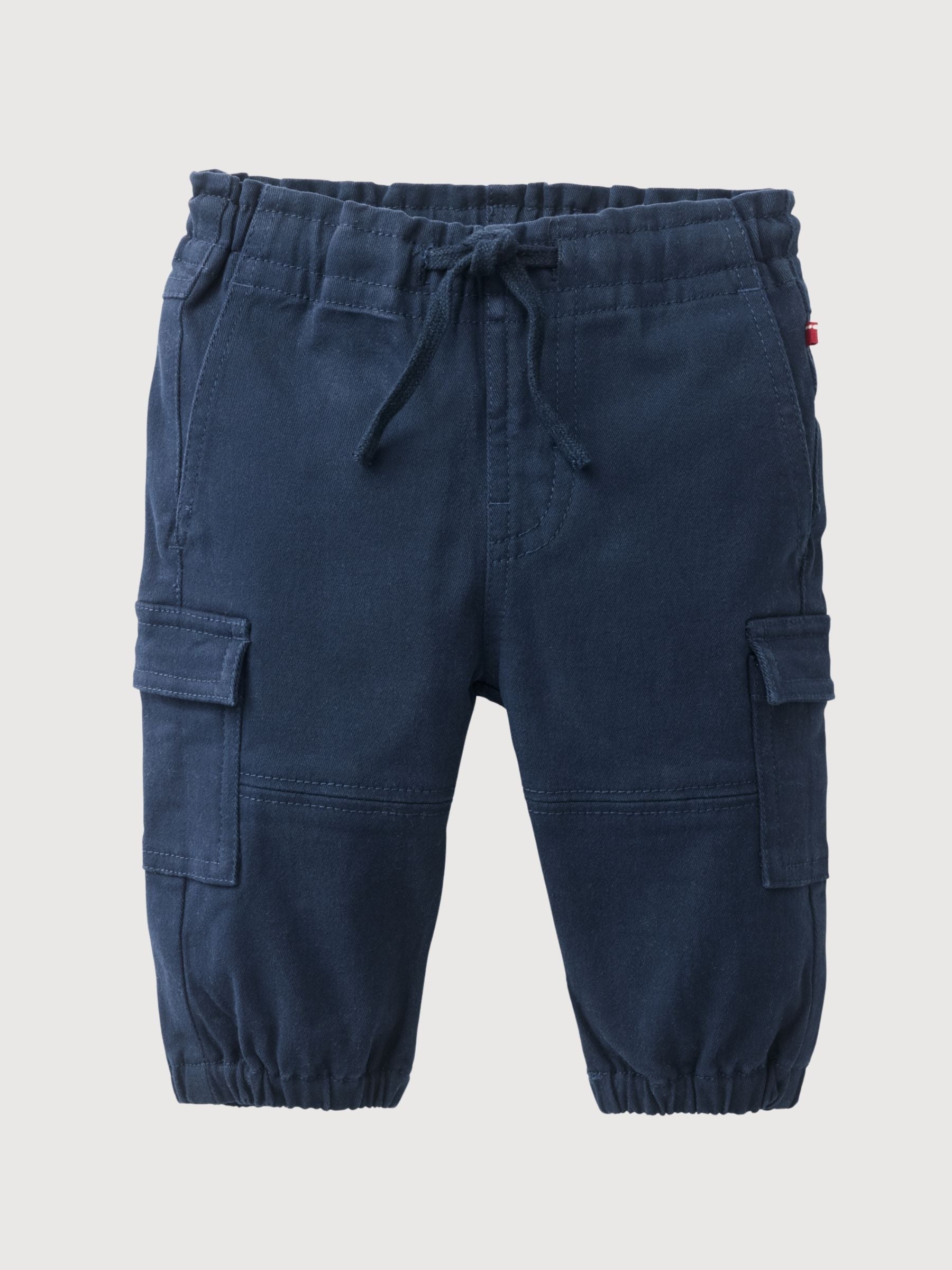 TWILL-CARGO-HOSE NAVY-HOSEER |People Wear Organic