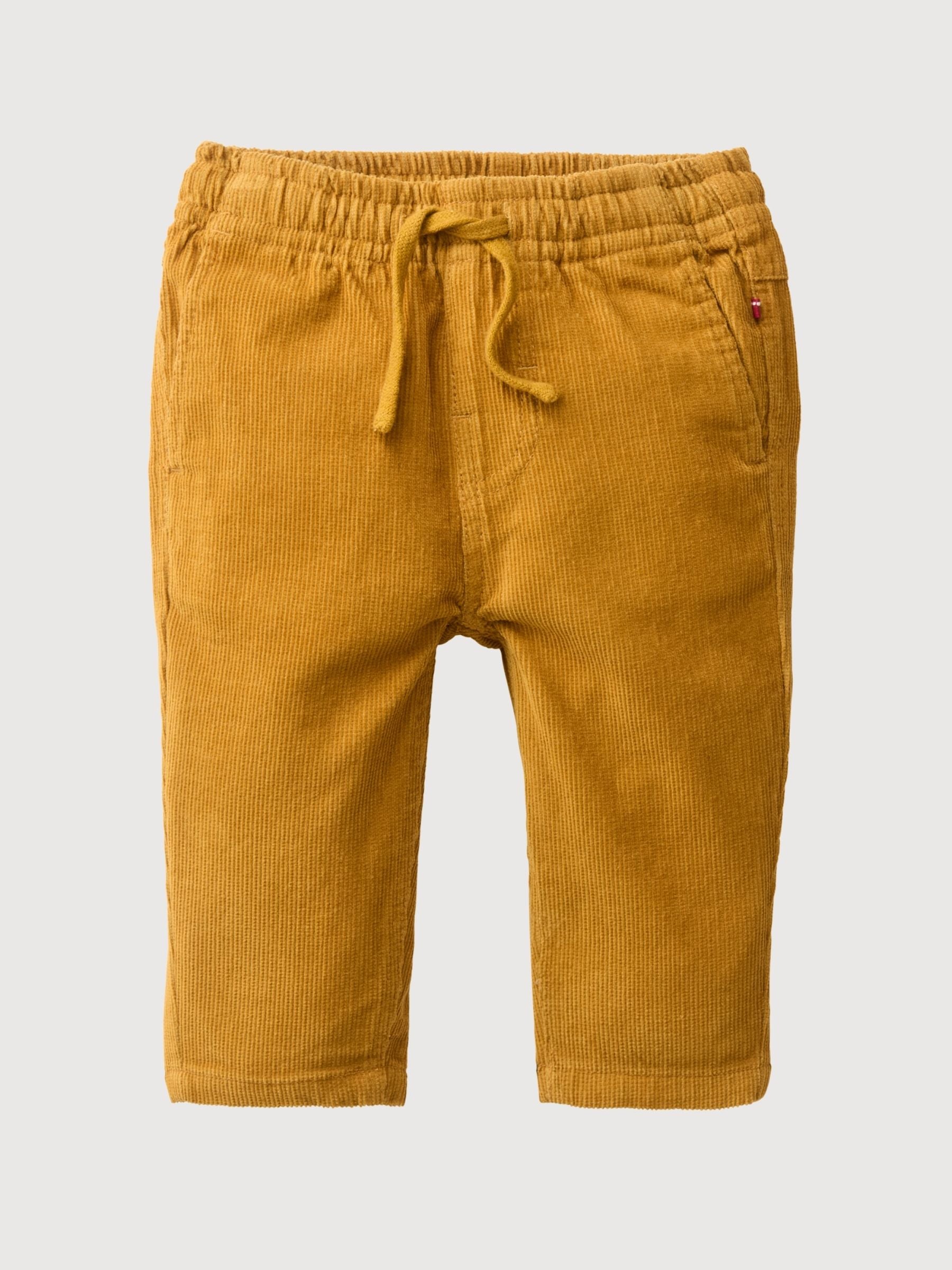 Kord-Hose gelbe Babyhose| People Wear Organic