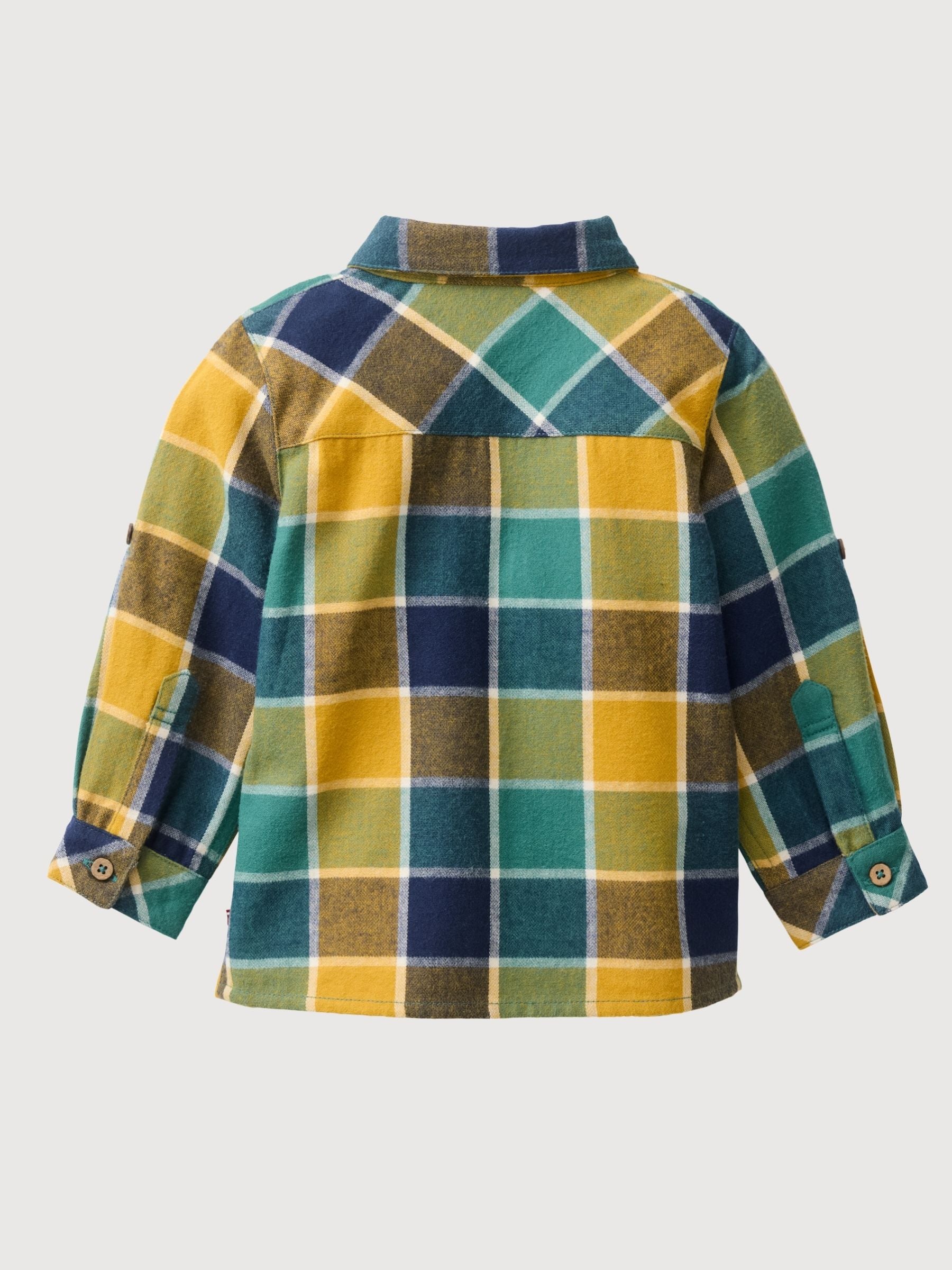 Flanell-Hemd Multicolor Baby | People Wear Organic