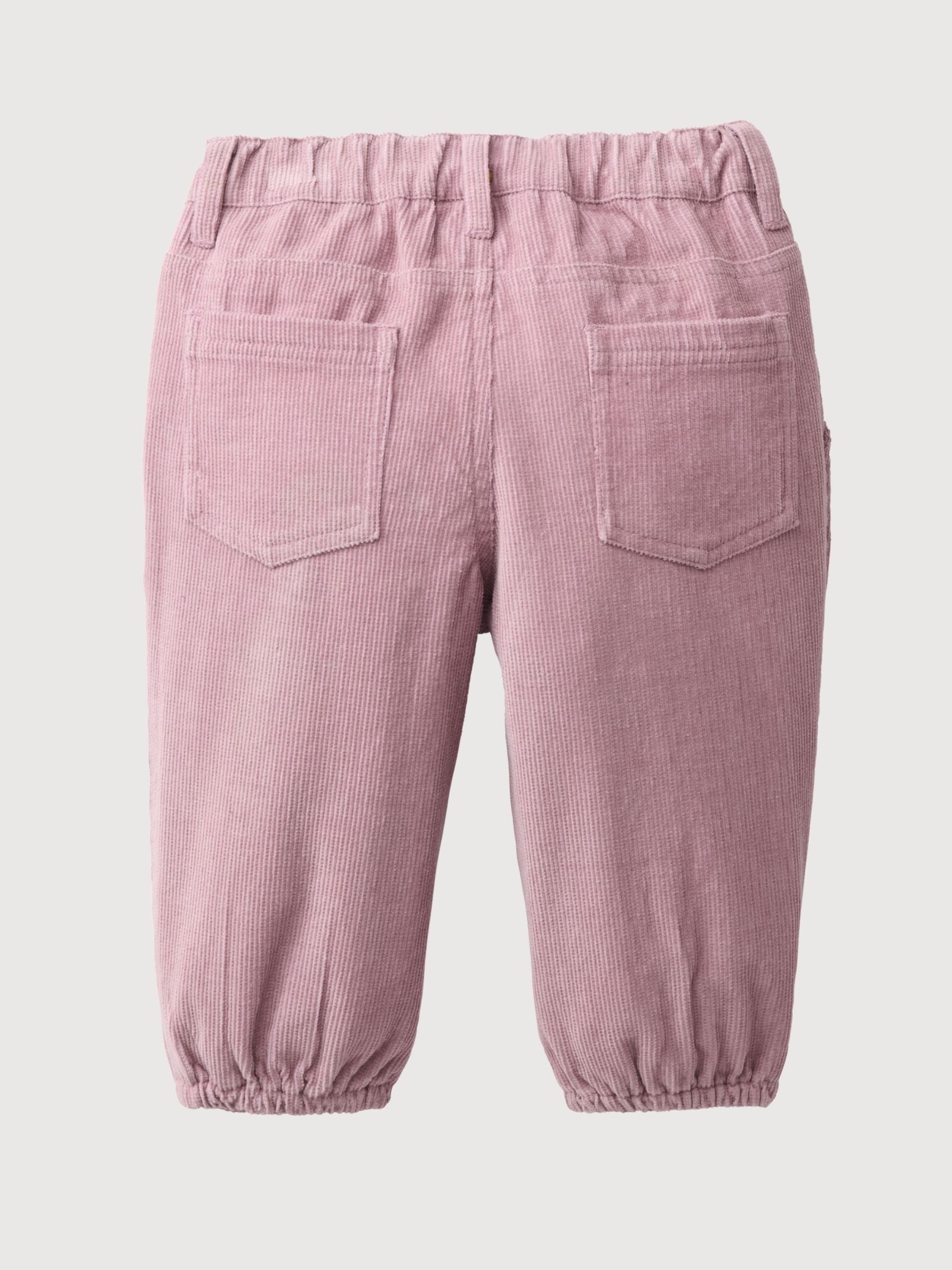 Kord-Hose Pink  Baby Trouser | People Wear Organic