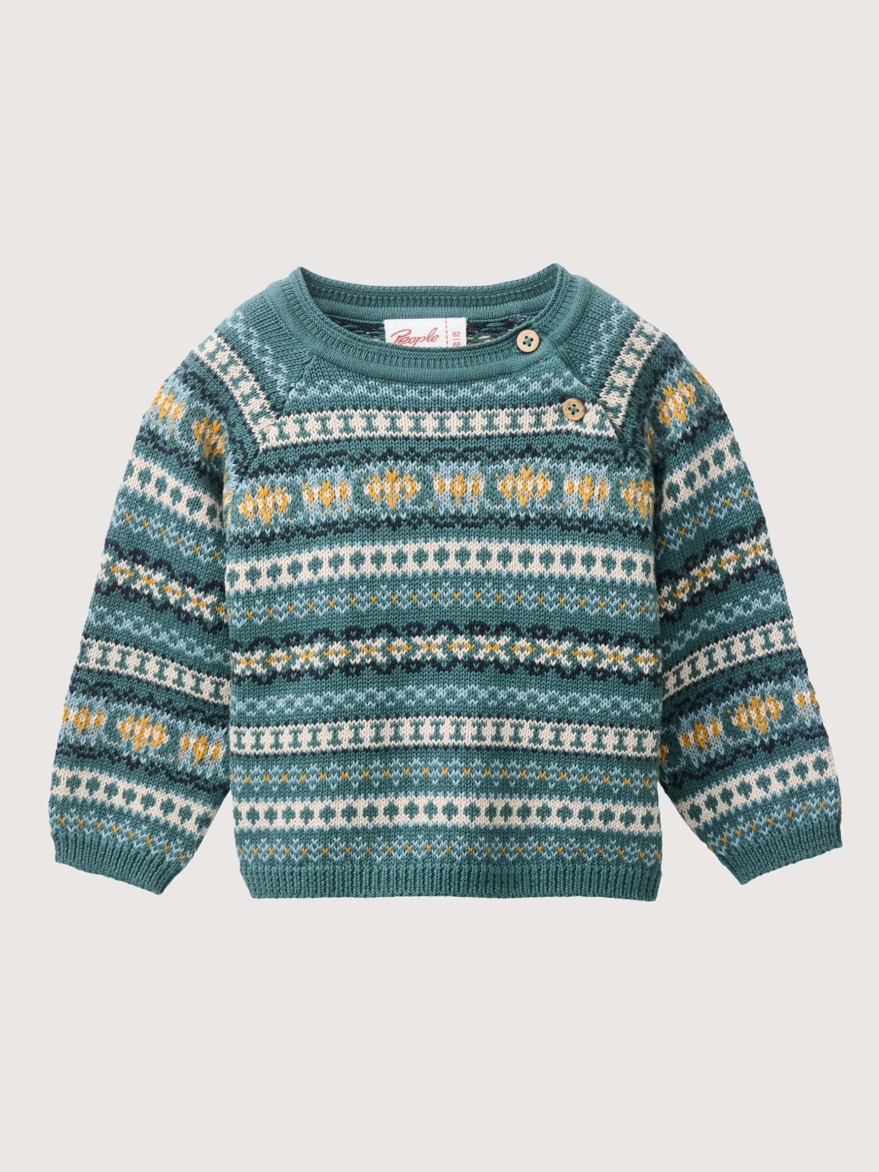 Strick-Pullover Multcolor Baby |People Wear Organic