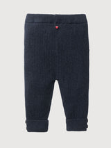 Strick-Hose Navy Baby Trouser |People Wear Organic